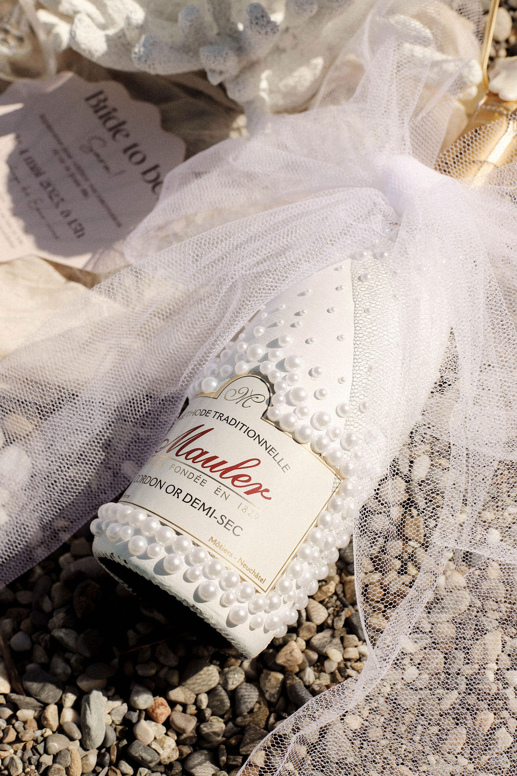 Bouteillles peintes à la main