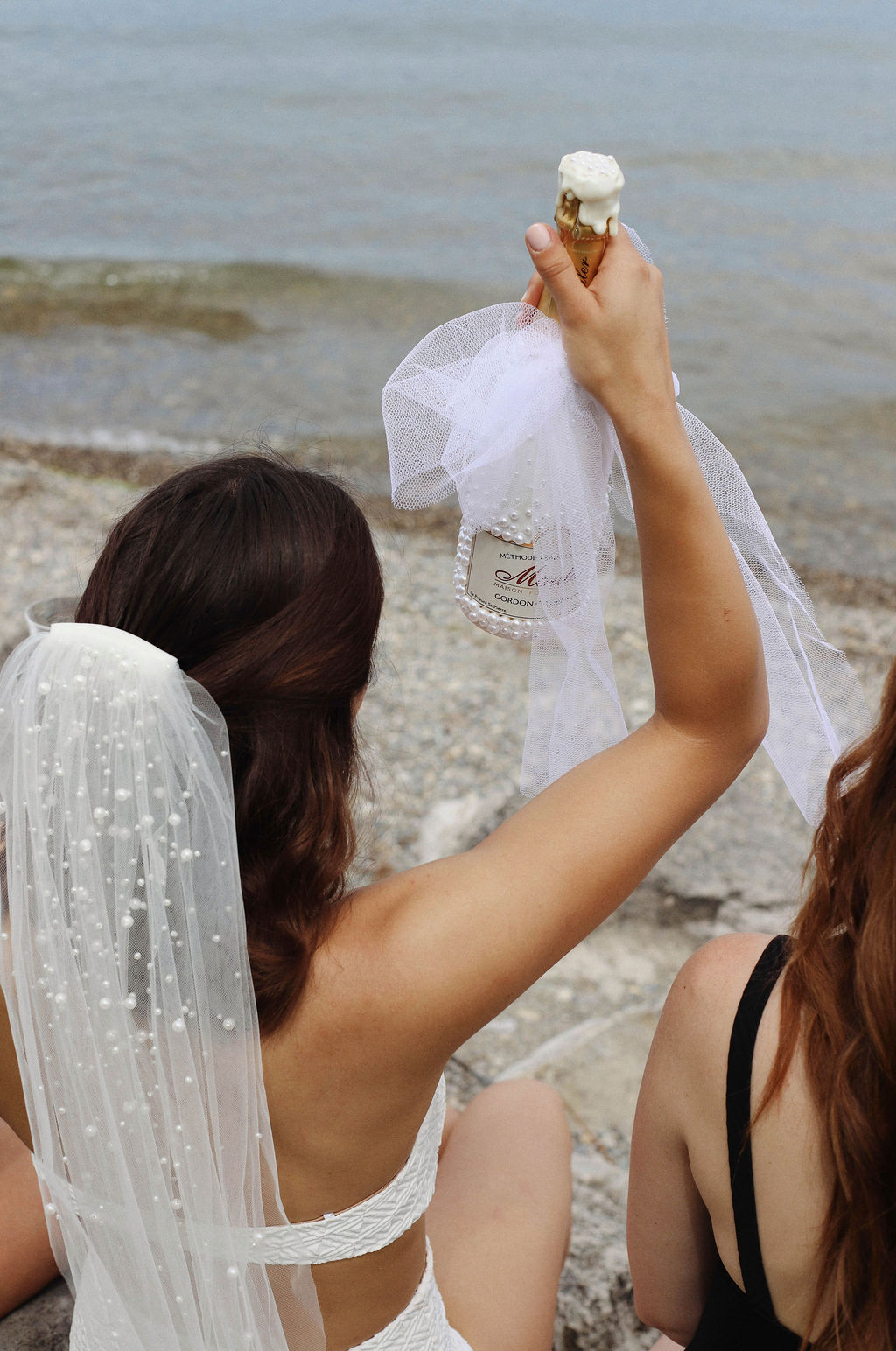 Bouteillles peintes à la main