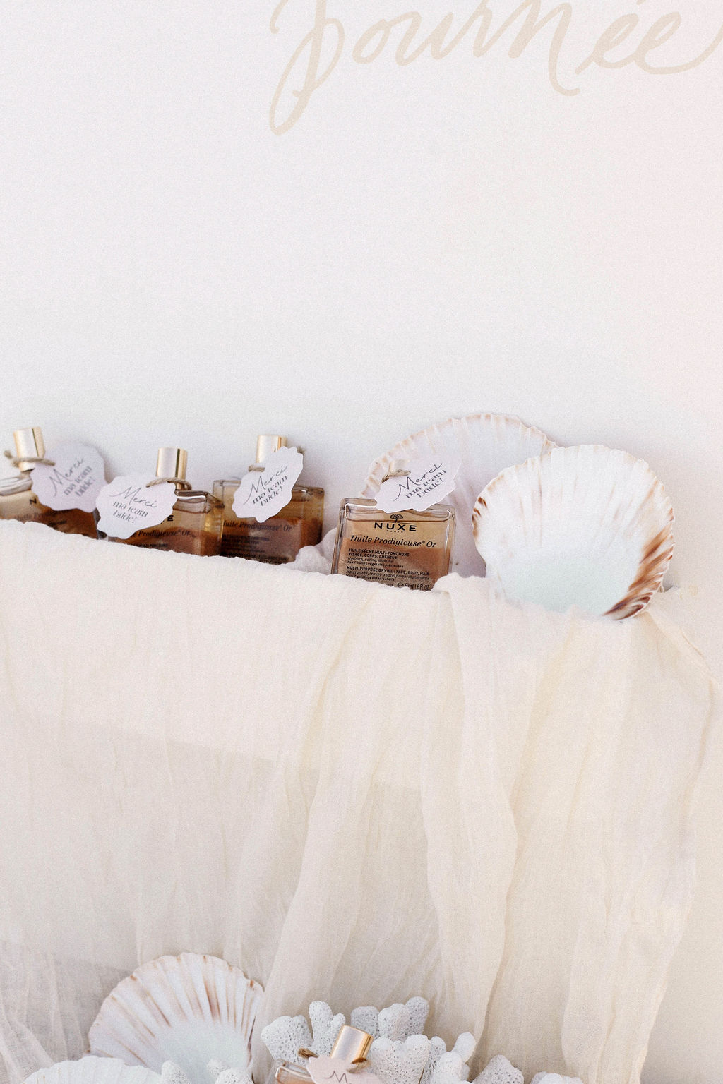 Calligraphed welcome board