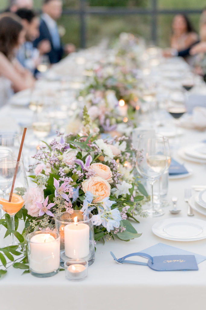 Sanda Letter_Engraver & Calligrapher in Switzerland_HOT FOIL_Blue luggage tag