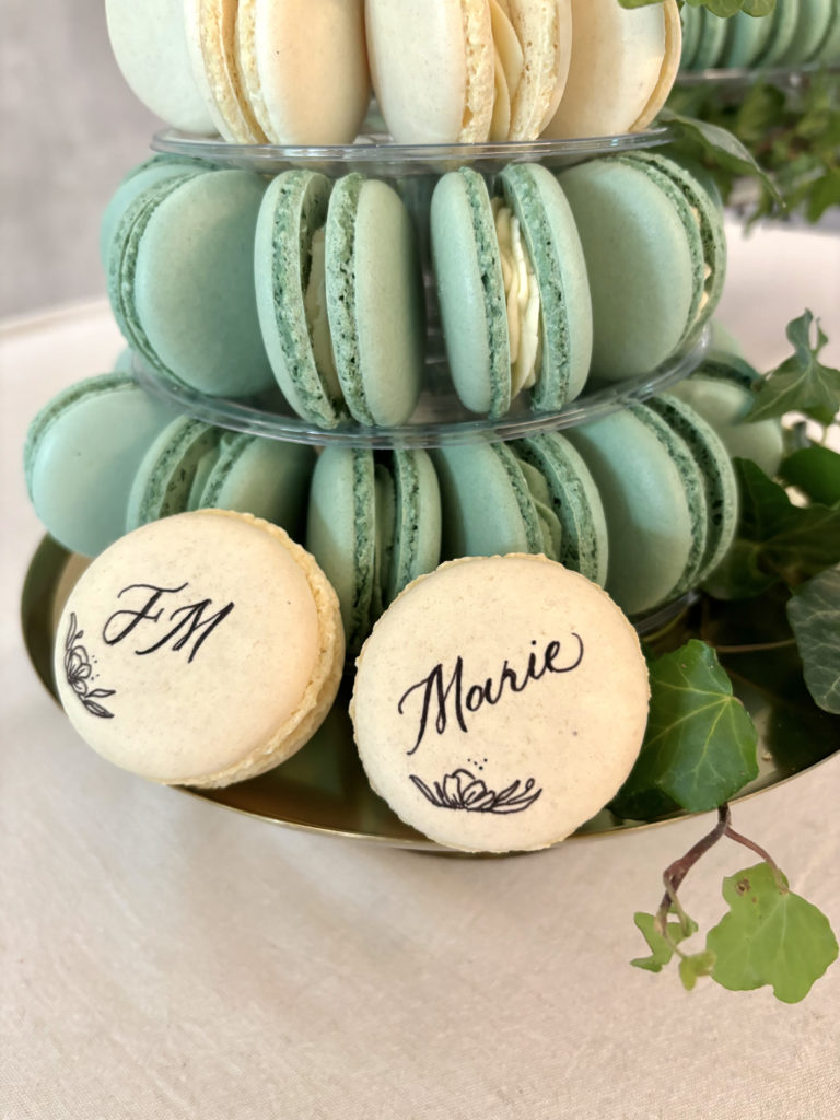 Sanda Letter - Engraver and calligrapher in Switzerland - Calligraphy - Macarons